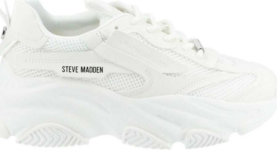 STEVE MADDEN Possession-E white Wit Kunststof Lage sneakers Dames - Foto 10