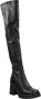 Steve Madden Seasons overknee laars met doorgestikte details - Thumbnail 3