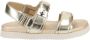 Steve Madden Mona Gold Leather Dames Sandalen SM11002535-03001 - Thumbnail 4