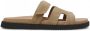 STEVE MADDEN Missile-E | sand suède Beige Suede Platte sandalen Dames - Thumbnail 1