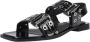 Steve Madden Saria-e Sandalen Dames Zwart - Thumbnail 4
