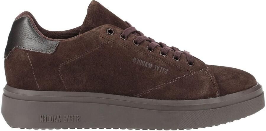 Steve Madden Sneakers van runder suède met profielzool