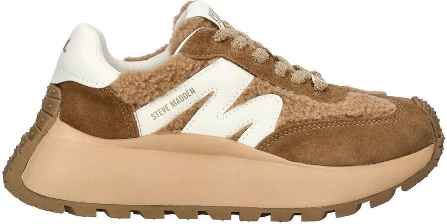 Steve Madden Supercampo-f Sneakers Bruin - Foto 5