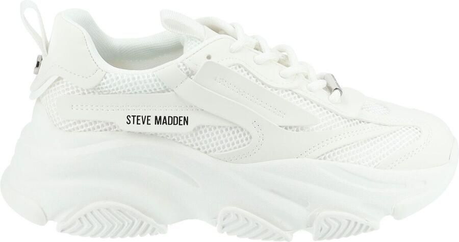 STEVE MADDEN Possession-E white Wit Kunststof Lage sneakers Dames - Foto 12