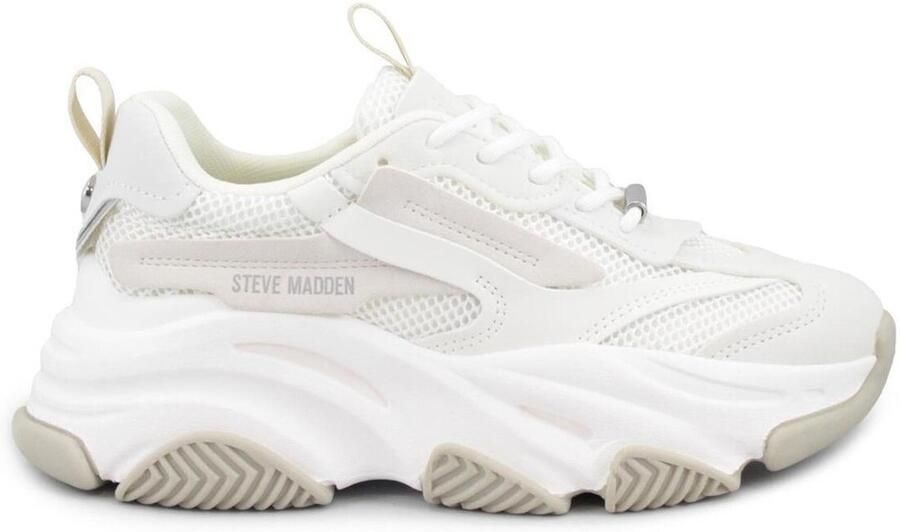 Steve Madden Lage Sneakers STE-E26-POSS07S1-WBG