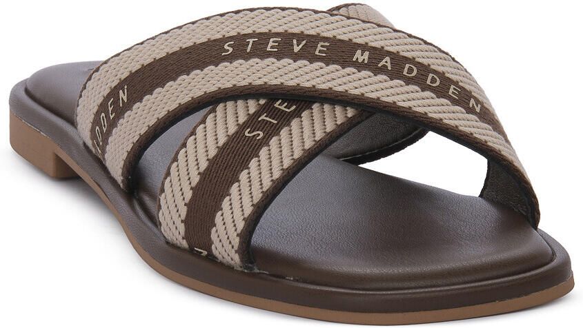 Steve Madden Platte sandalen BROWN ARROWS