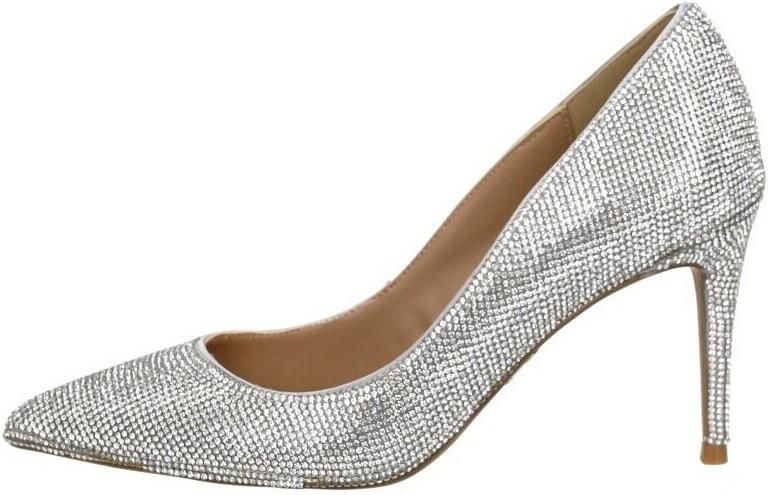 Steve Madden Lillie Rhinestone dames pump Zilver - Foto 10