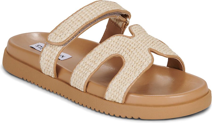 Steve Madden Leren slippers met klittenband model 'MISSILE' - Foto 10