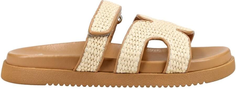 Steve Madden Leren slippers met klittenband model 'MISSILE' - Foto 5