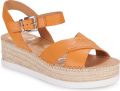 Stonefly Sandalen met sleehak ALEXIA 3 CALF LTH - Oranje