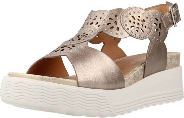Stonefly Sandalen met sleehak Parky 21 Laminated