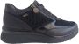 Stonefly Zwarte Casual Textiel Sneakers voor Vrouwen - Thumbnail 2