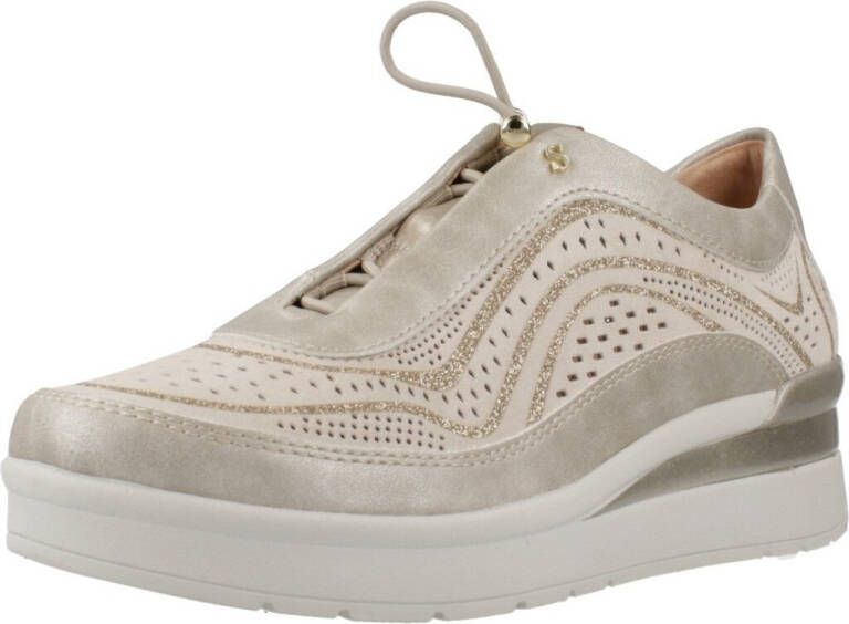 Stonefly Sneakers CREAM 38 S. LAMINATED VELOU