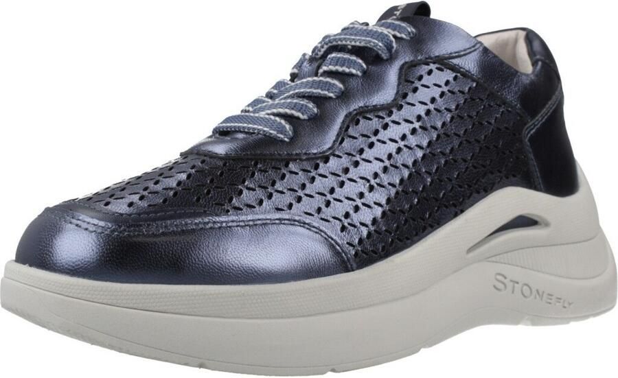 Stonefly Lage Sneakers ROCHA 8 LAMINATED LTH - Foto 2