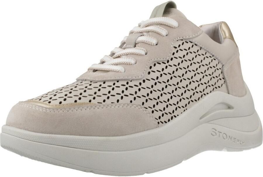 Stonefly Lage Sneakers ROCHA 8 NAPPA LTH VELOUR - Foto 2