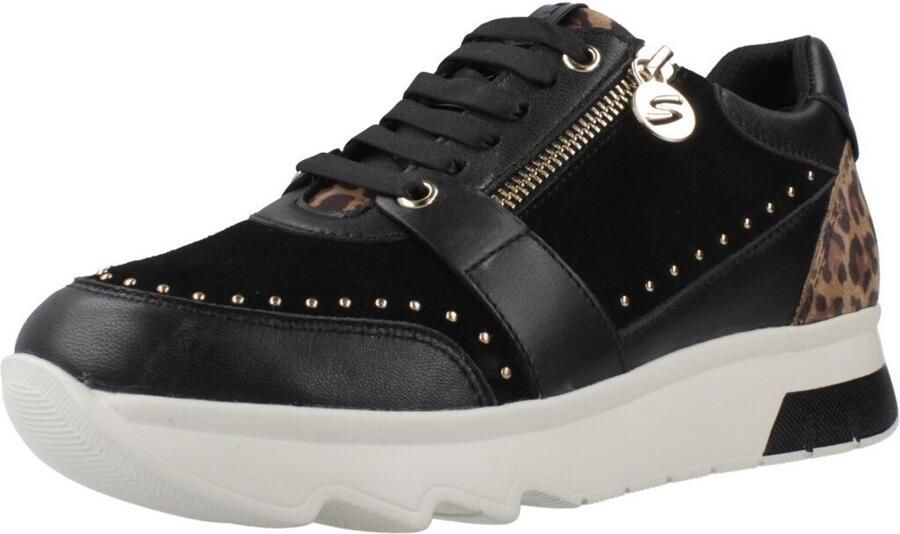 Stonefly Lage Sneakers SPOCK 47 ZIP SUE NAP STUDS