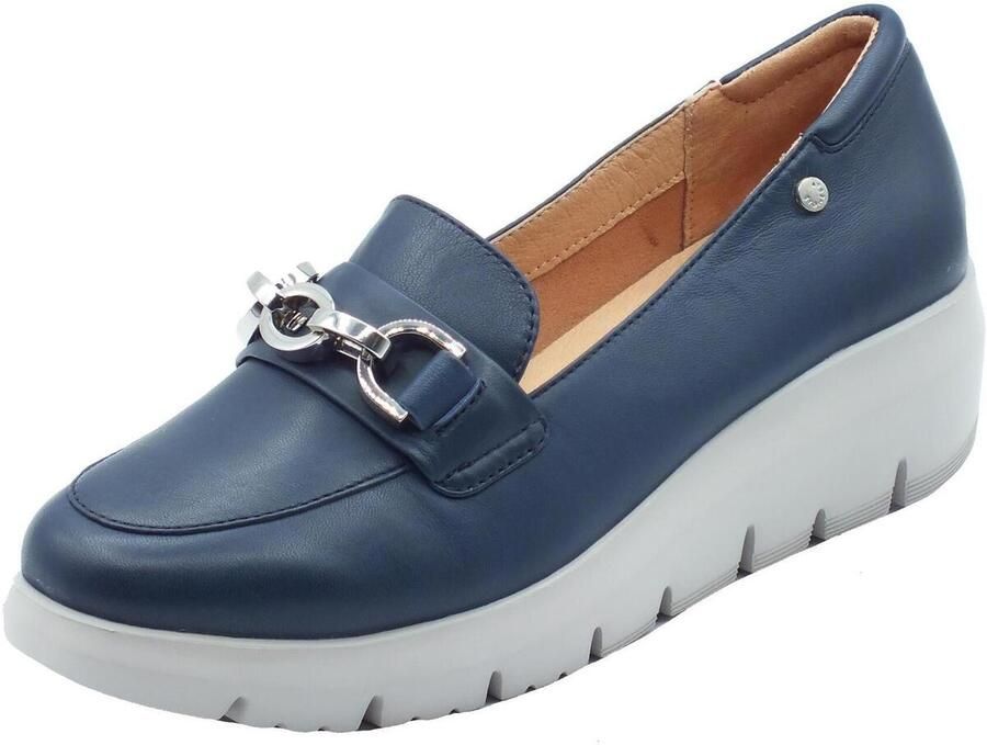 Stonefly Mocassins 220757 Plume Nappa Ocean