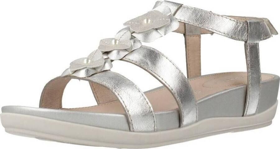 Stonefly Platte sandalen Eve 21 Laminated Lth