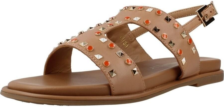 Stonefly Platte sandalen Gemma 4 Nap Studs