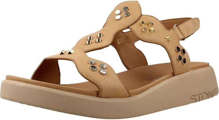 Stonefly Platte sandalen Onda 4 Calaf Lth