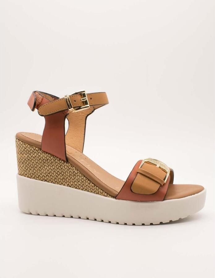 Stonefly Sandalen met sleehak 222301 Ely 21Aragon Pink