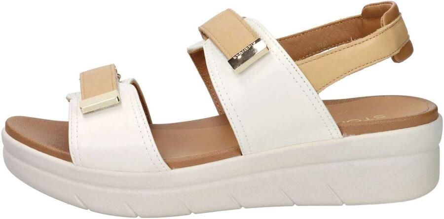 Stonefly Sandalen met sleehak 223661