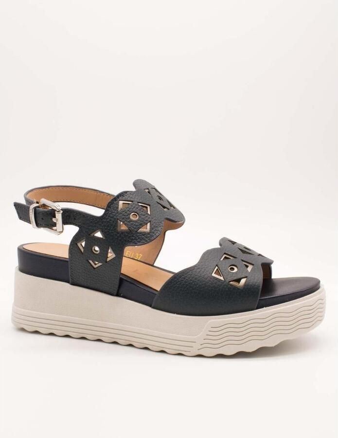 Stonefly Sandalen met sleehak 223718-144