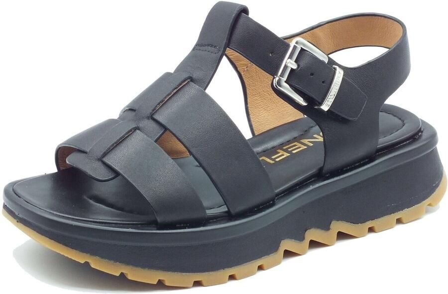 Stonefly Sandalen met sleehak 223847 Star Lth