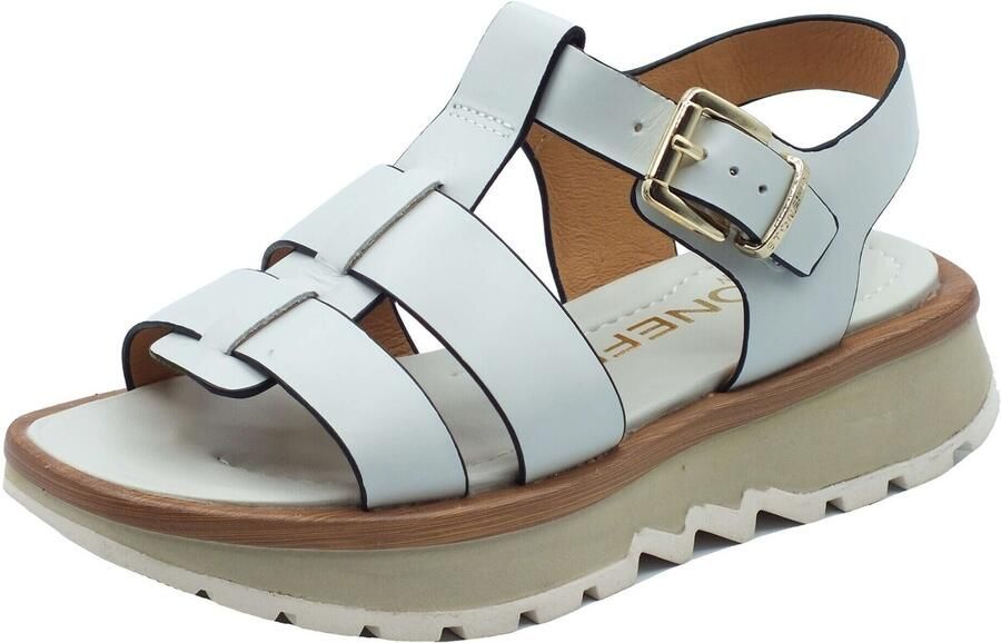Stonefly Sandalen met sleehak 223847 Star Lth