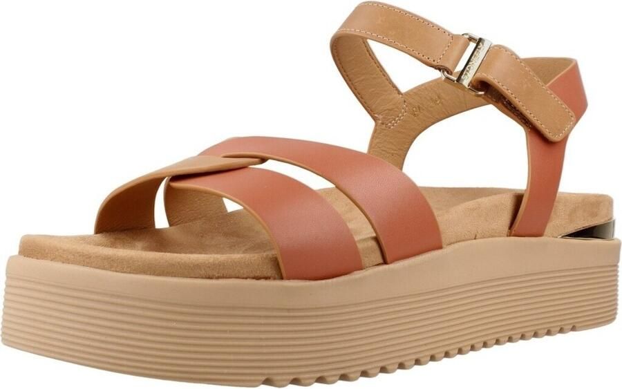 Stonefly Sandalen met sleehak Elena 3 Lth