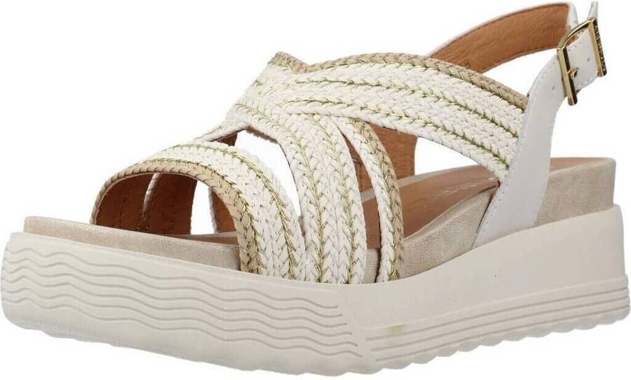 Stonefly Sandalen met sleehak Parky 17 Embossed
