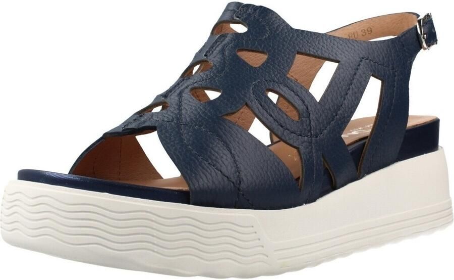 Stonefly Sandalen met sleehak Parky 25 Nap