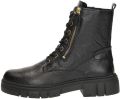 Sub55 Comfort Collection Paige 29 Veterschoenen Hoog Zwart - Zwart