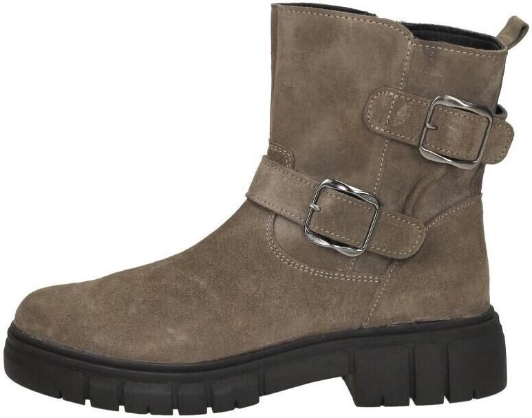 Sub55 Comfort Collection Paige 30 Enkellaarsjes Plat Taupe - Foto 2