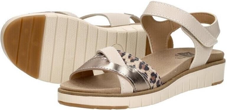 Sub55 Comfort Collection Romi 22 Sandalen Plat Taupe - Foto 7