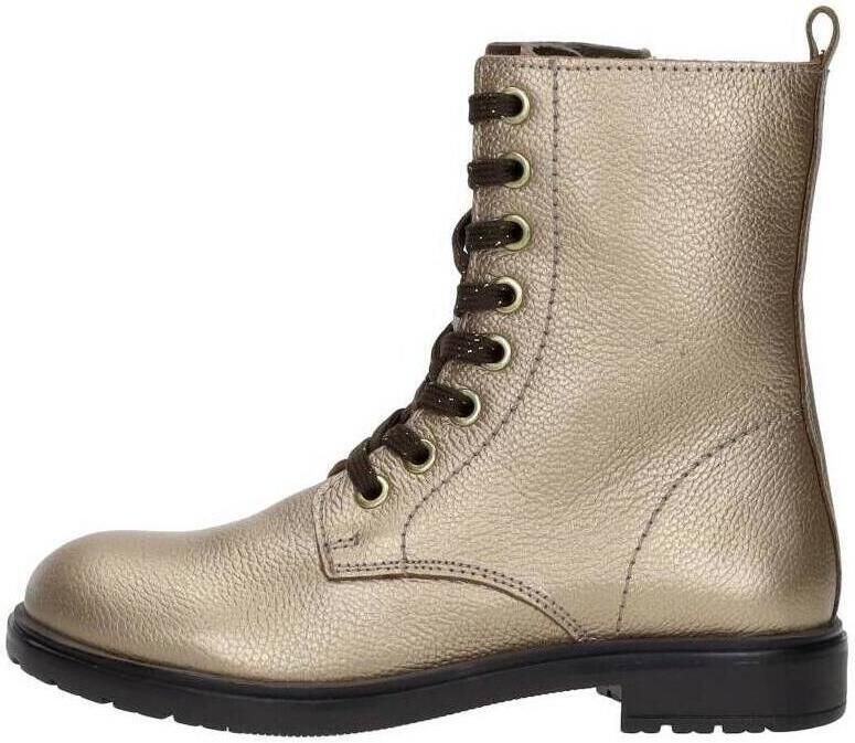 Sub55 Veterschoen hoog Veterschoen hoog Goudkleur - Foto 2