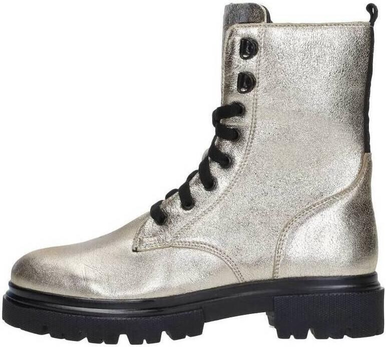 Sub55 Veterschoen hoog Veterschoen hoog goudkleur - Foto 3
