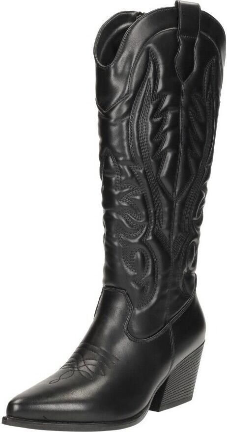 Sub55 Western boots Kuit Laarzen zwart - Foto 3