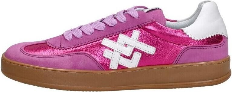 Sub55 Cunda Sneakers Laag Fuchsia