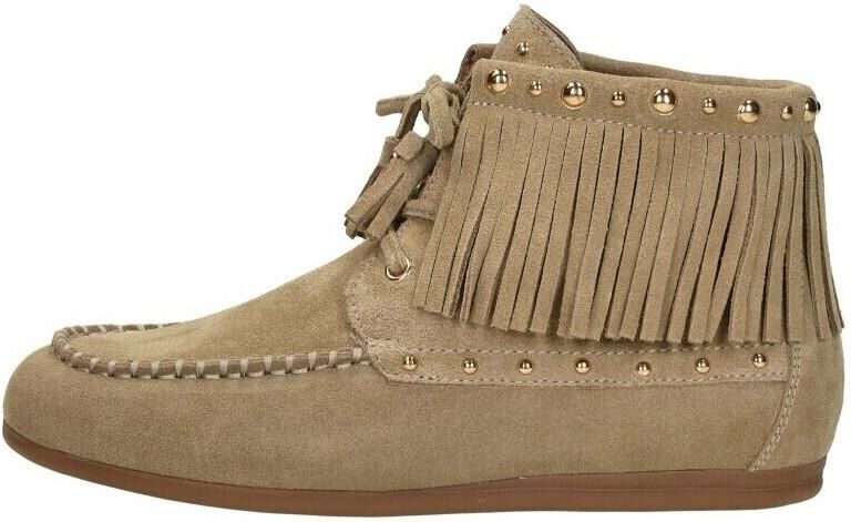 Sub55 Veterschoenen Hoog Veterschoenen Hoog Beige - Foto 9
