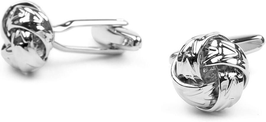 Suitable Schoenaccessoires Manchetknoop Knoop Zilver