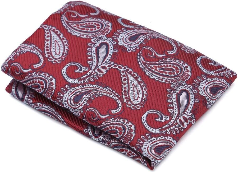 Suitable Schoenaccessoires Pochet Paisley Rood