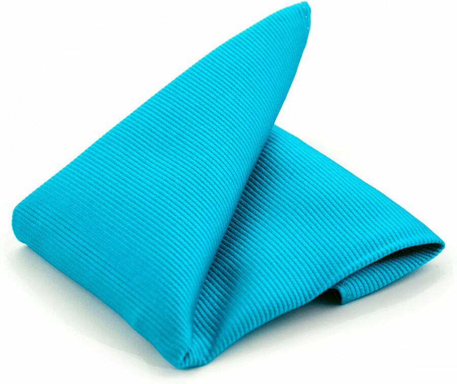 Suitable Schoenaccessoires Pochet Zijde Turquoise F24
