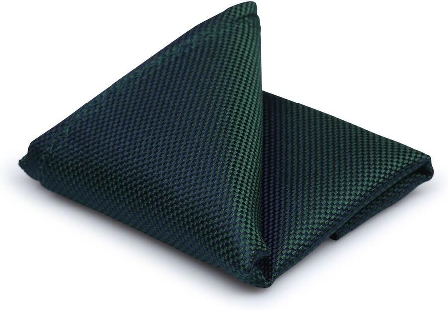 Suitable Schoenaccessoires Zijde Pochet Donkergroen