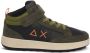 Sun68 Boy's Genius Mid Kid Militare Scuro - Thumbnail 2