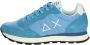 Sun68 Tom Solid Heren Sneakers Schoenen Blauw Z35101 - Thumbnail 3