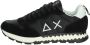 Sun68 Tom Snake Heren Sneakers Schoenen Zwart Z35104 - Thumbnail 2