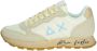Sun68 Tom Vintage Heren Sneakers Schoenen Beige Z35105 - Thumbnail 2