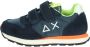 Sun68 Tom Fluo Sneakers Blauw - Thumbnail 2
