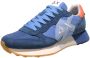 Sun68 Blauwe Sneakers met 3 5 cm Zool Multicolor Heren - Thumbnail 3